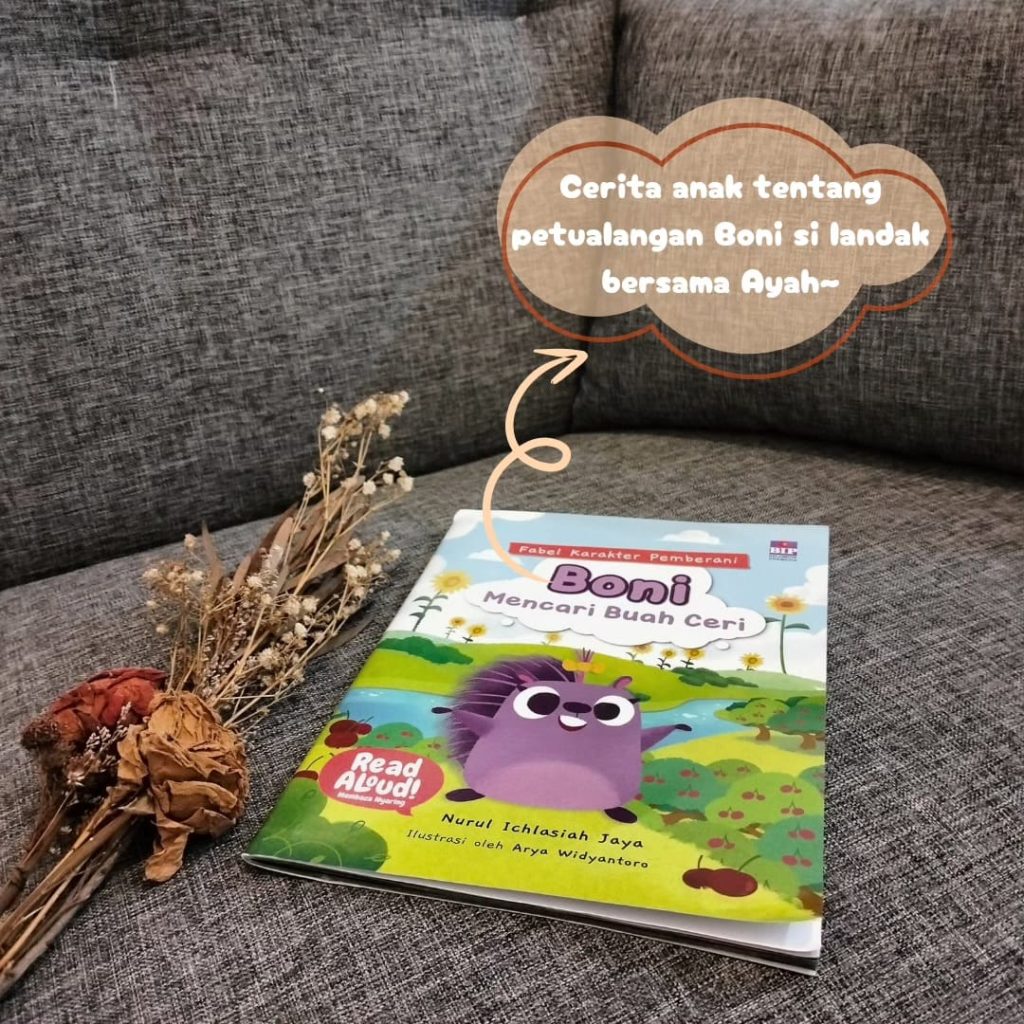 Review Buku Boni Mencari Buah Ceri