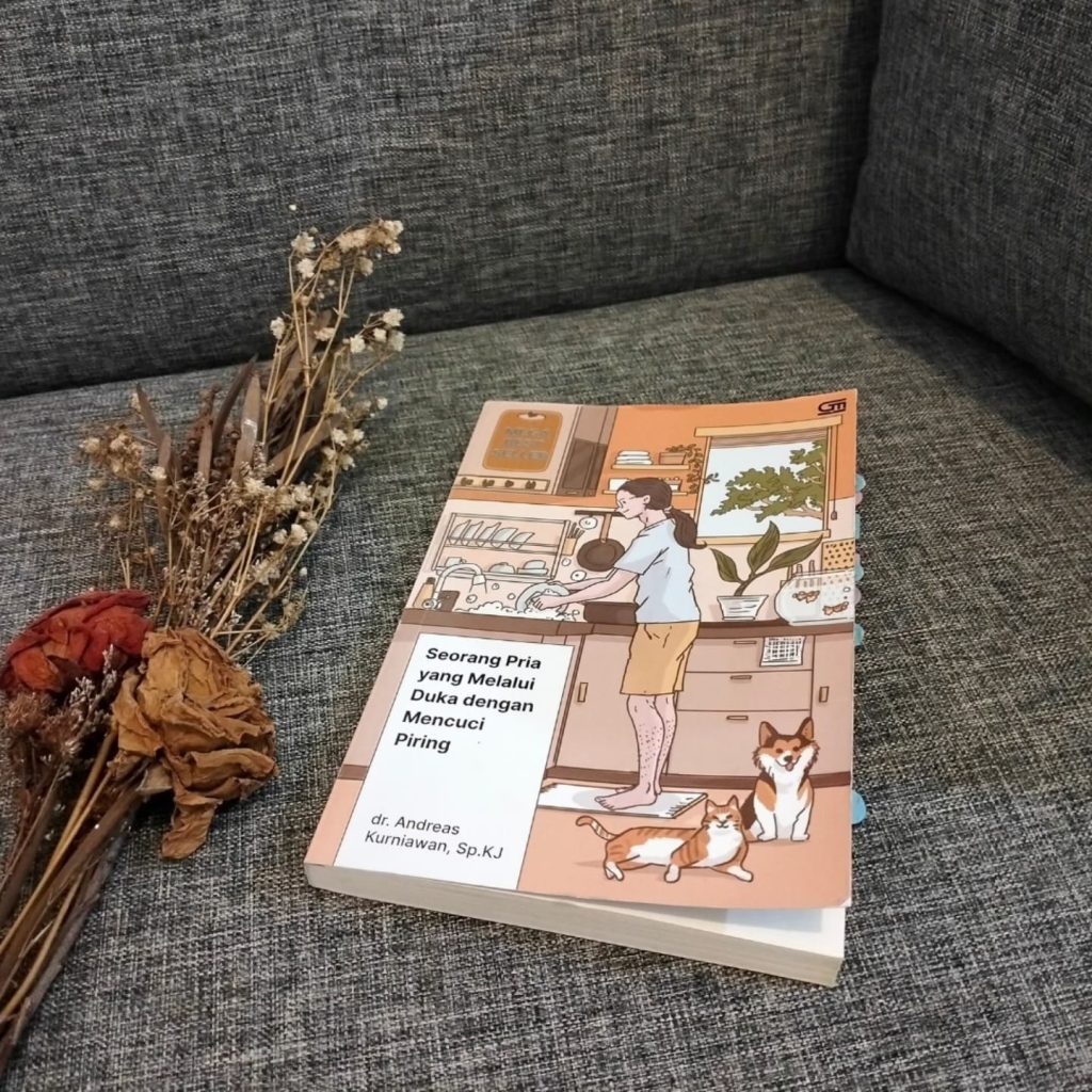 Review Buku Seorang Pria yang Melalui Duka dengan Mencuci Piring